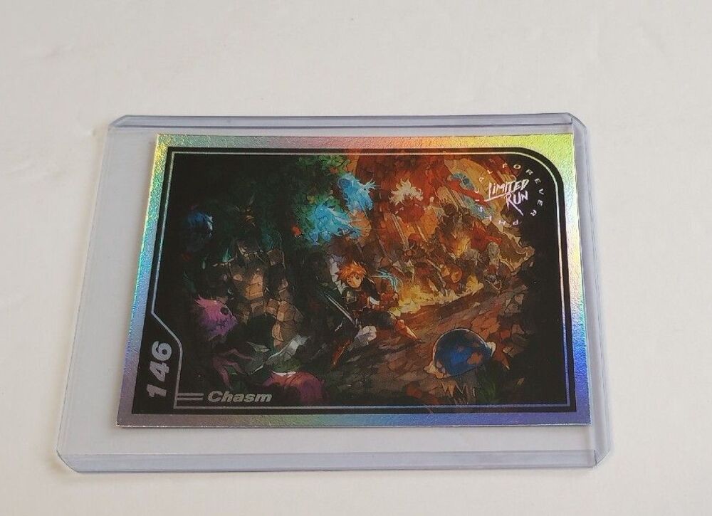 Chasm #146 Limited Run Silver Foil Trading Card w/Protector